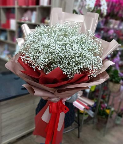 Букет цветов из: Гипсофила в Ессентуки