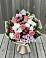 Букет цветов из: Альстромерии, Гвоздики, Розы и Хризантемы в Ессентуки