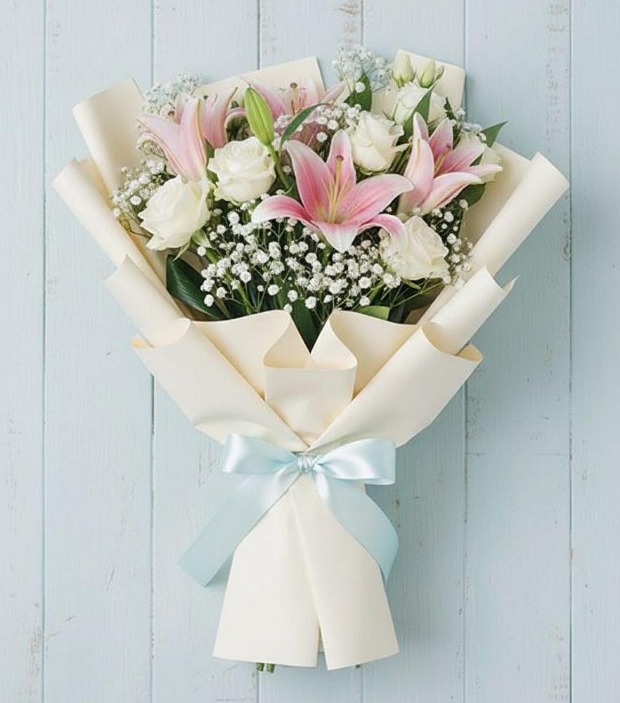 Букет цветов из: Лилии в Ессентуки