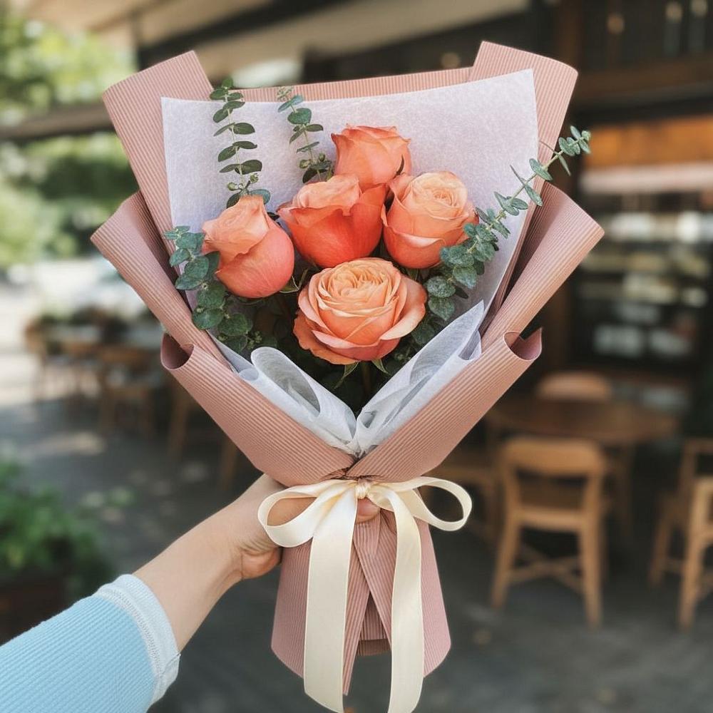 Букет цветов из: Розы в Ессентуки