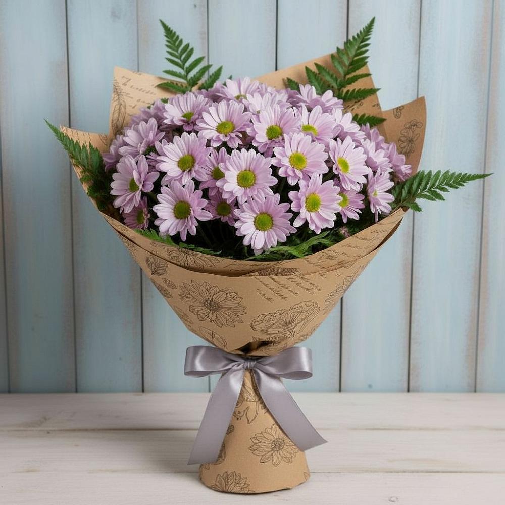 Букет цветов из: Хризантемы в Ессентуки