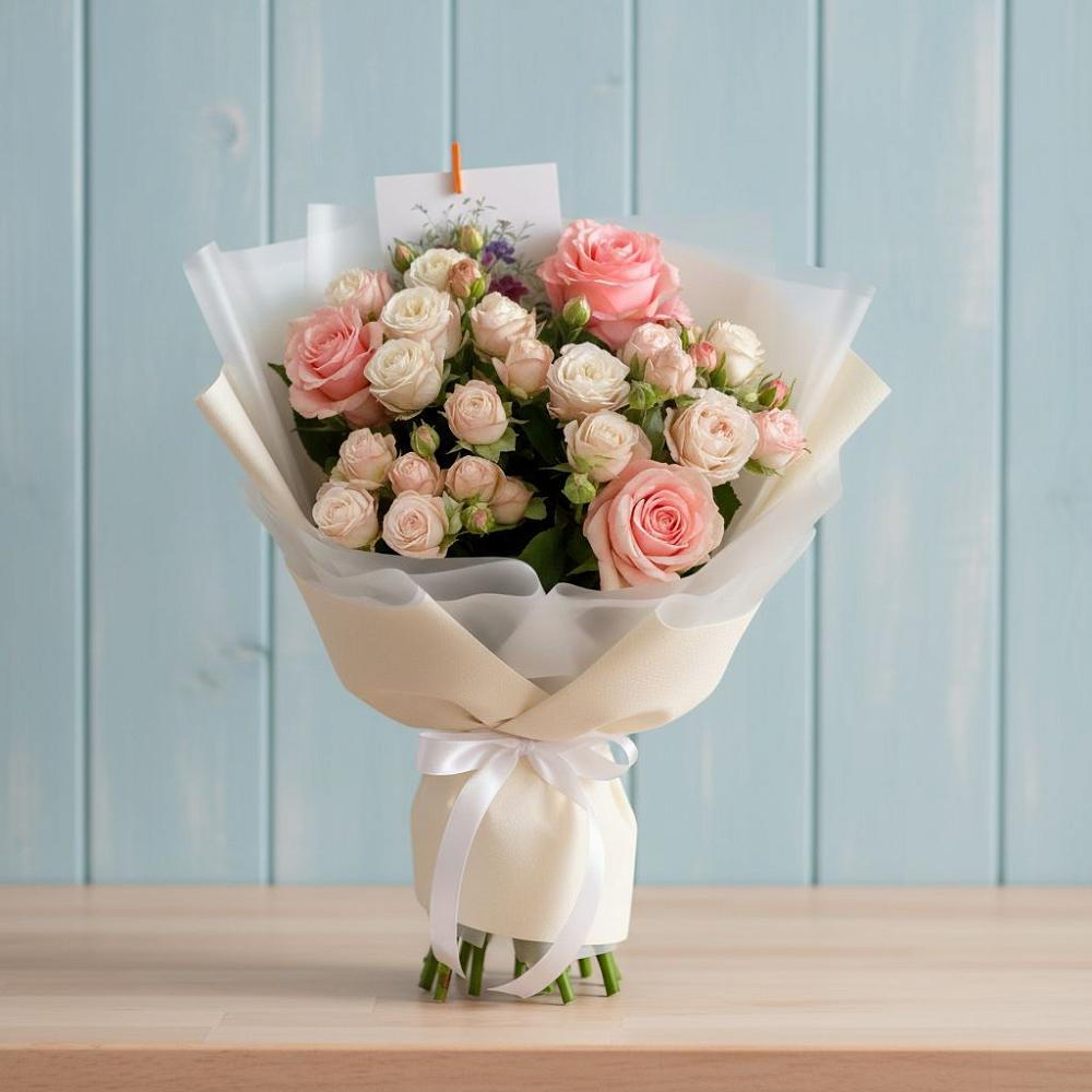 Букет цветов из: Розы в Ессентуки