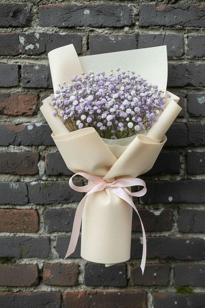 Букет цветов из: Гипсофила в Ессентуки