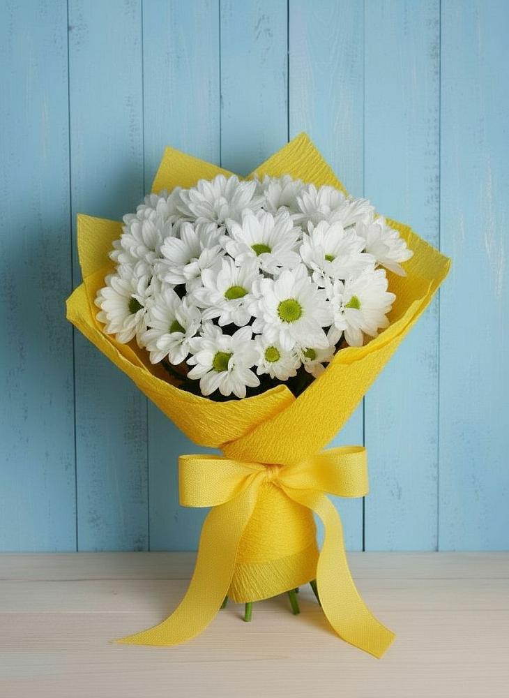 Букет цветов из: Хризантемы в Ессентуки