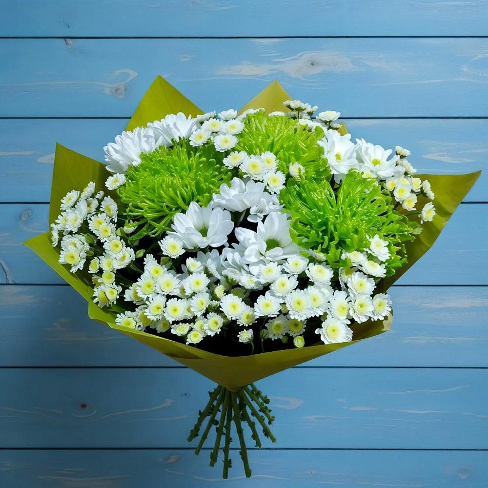 Букет цветов из: Хризантемы в Ессентуки