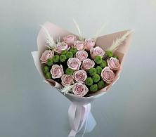 Букет цветов из:  Розы и Хризантемы в Ессентуки