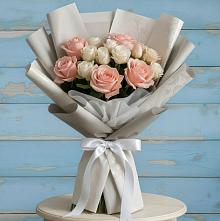 Букет цветов из:  Розы #REPLACE_PRED# Ессентуки
