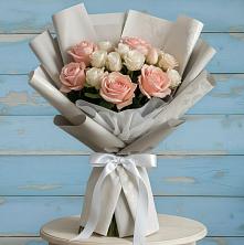 Букет цветов из:  Розы в Ессентуки