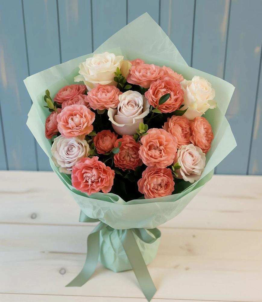 Букет цветов из: Розы в Ессентуки