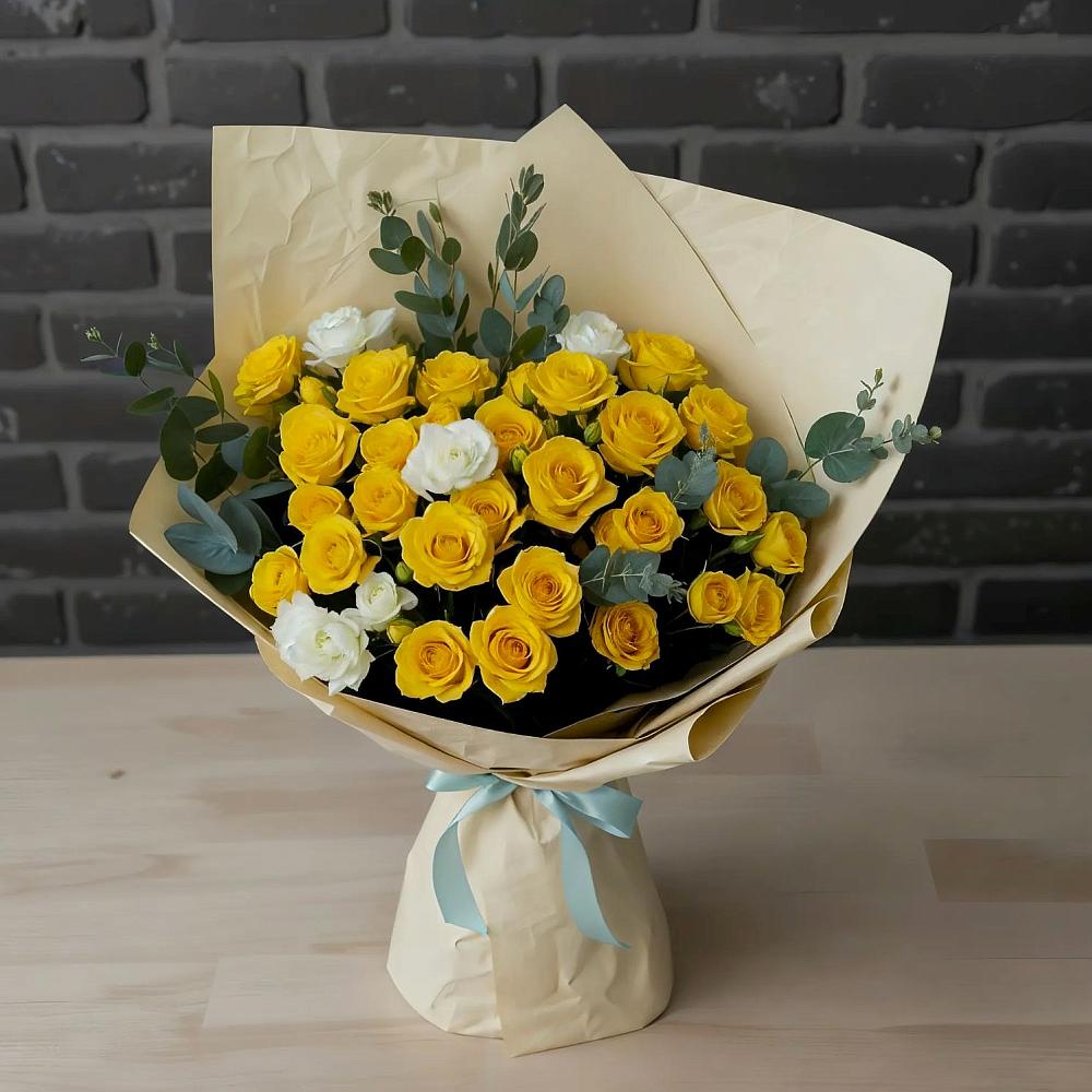 Букет цветов из: Розы в Ессентуки