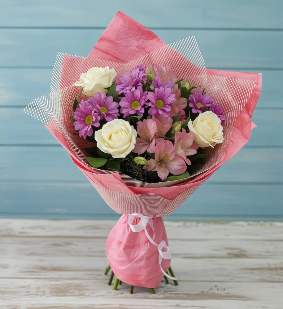 Букет цветов из: Герберы в Ессентуки