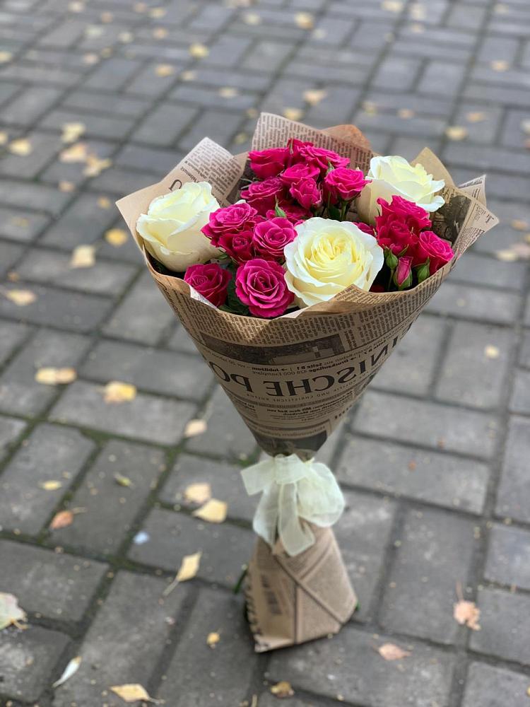 Букет цветов из: Розы в Ессентуки