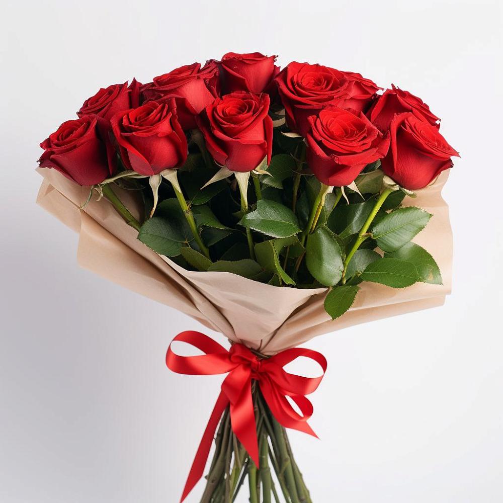 Букет 11 Красных роз Эдлесс Лав в Ессентуки